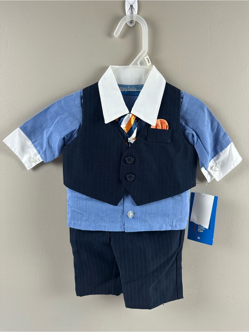 Happy Fella 3-6 Months NWT 4 Piece Suit Set